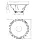 Preview: Eighteensound 15ND930 -15" Neodym Lautsprecher 8 ohm