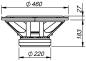 Preview: Ciare 18.00SW - 18" Subwoofer, 8 Ohm