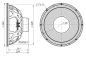 Preview: Beyma 18LEX1600Nd - Subwoofer 8 Ohm