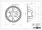 Preview: B&C 18SW100 - 18" Neodym Subwoofer, 4 Ohm