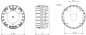 Preview: B&C DCX354 - 1.4" Koaxial Treiber, 16 Ohm