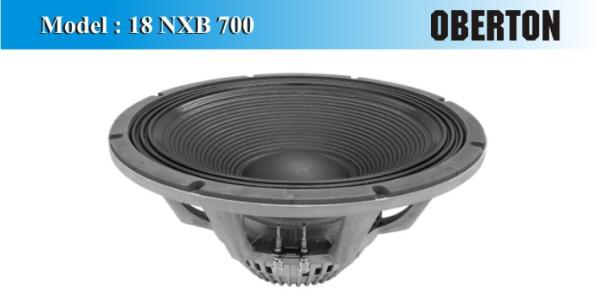 Oberton 18NXB700 - 18" Neodym Subwoofer