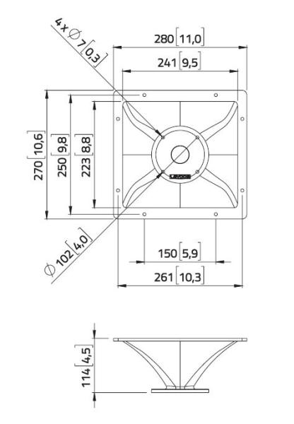 Lavoce HD1403 - 1.4" Horn