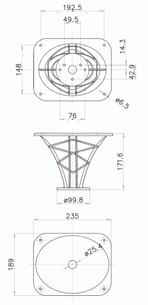 Faital Pro LTH102 Horn - 1" Aluminium