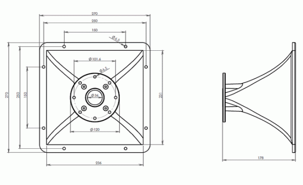 Oberton H1464 Horn