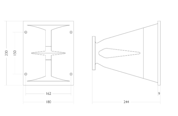 Limmer 288 1,4" Waveformer 88° x 12°