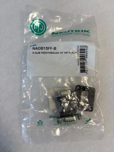 Neutrik D-Sub Buchse NADB15FF-B