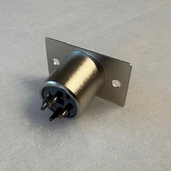 XLR-Buchse, male