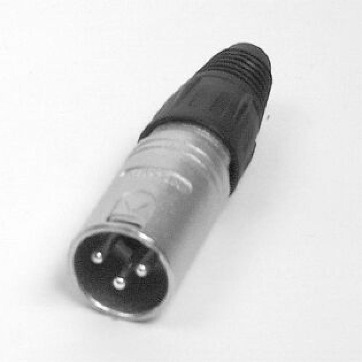 XLR-Stecker, male