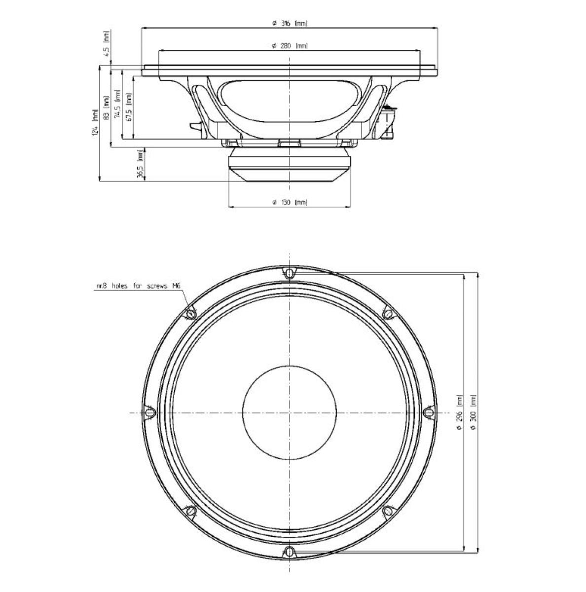 Eighteensound 12ND610 - 12" Lautsprecher