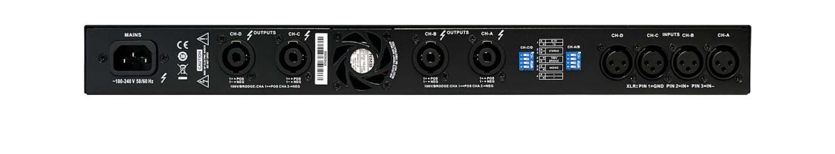 ACX NP4-300 - 4Kanal Endstufe - 4x450 W
