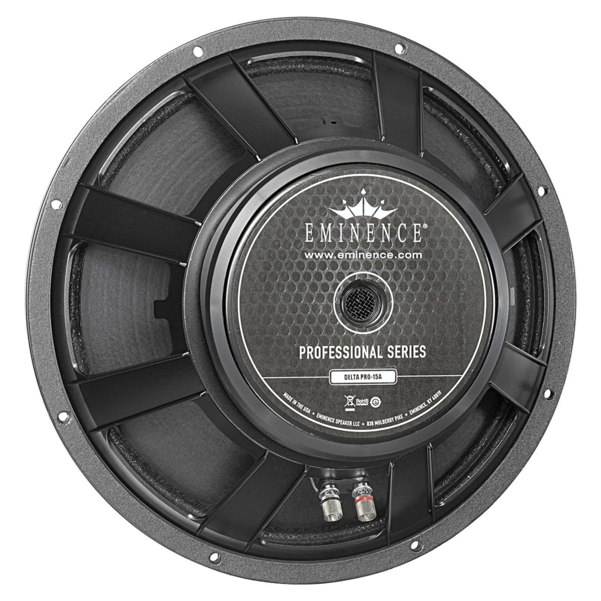 Eminence DELTA PRO-15A, 15" Woofer, 8 ohm Eminence DELTA PRO-15A, 15" Woofer, 8 ohm