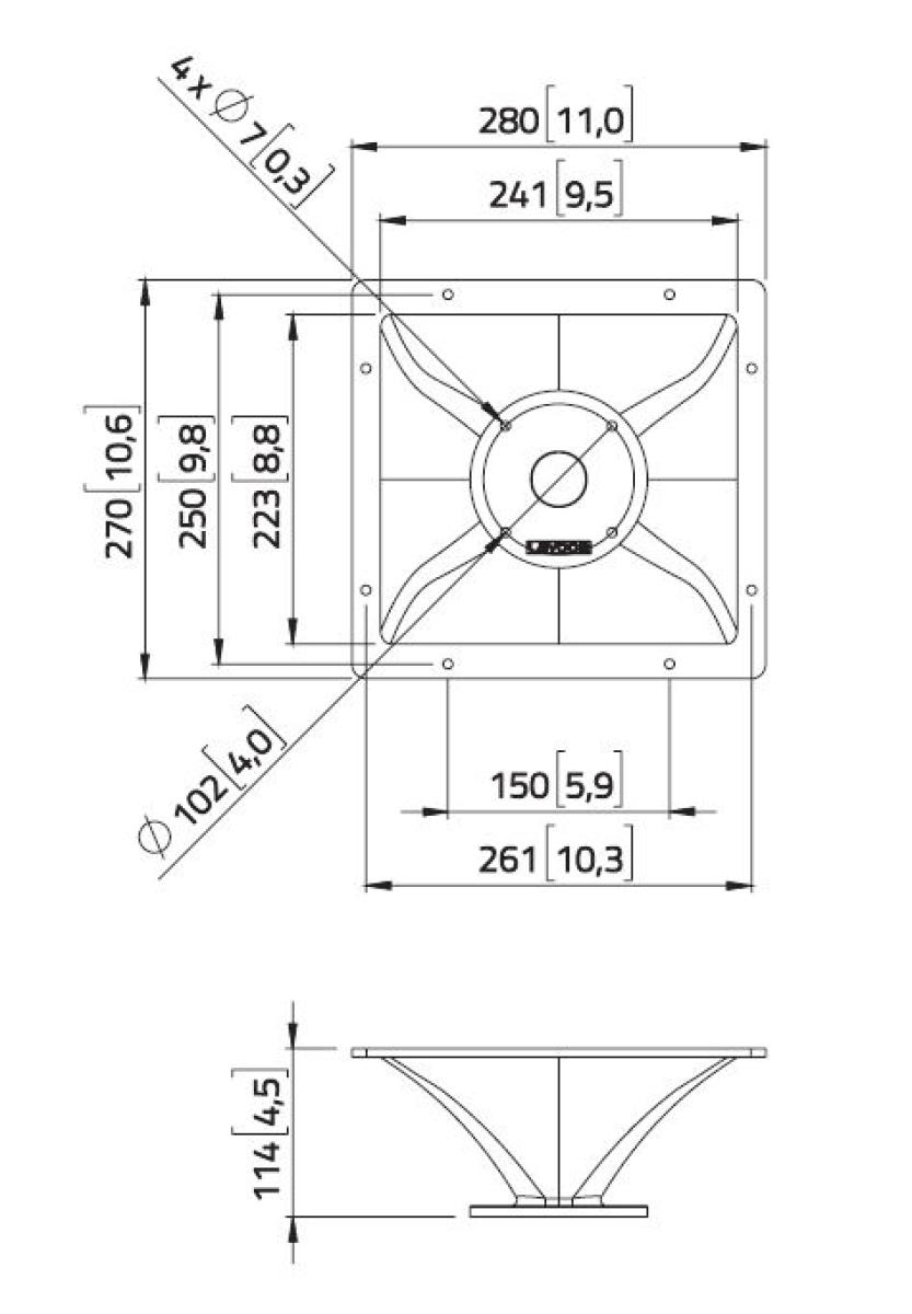 Lavoce HD1403 - 1.4" Horn