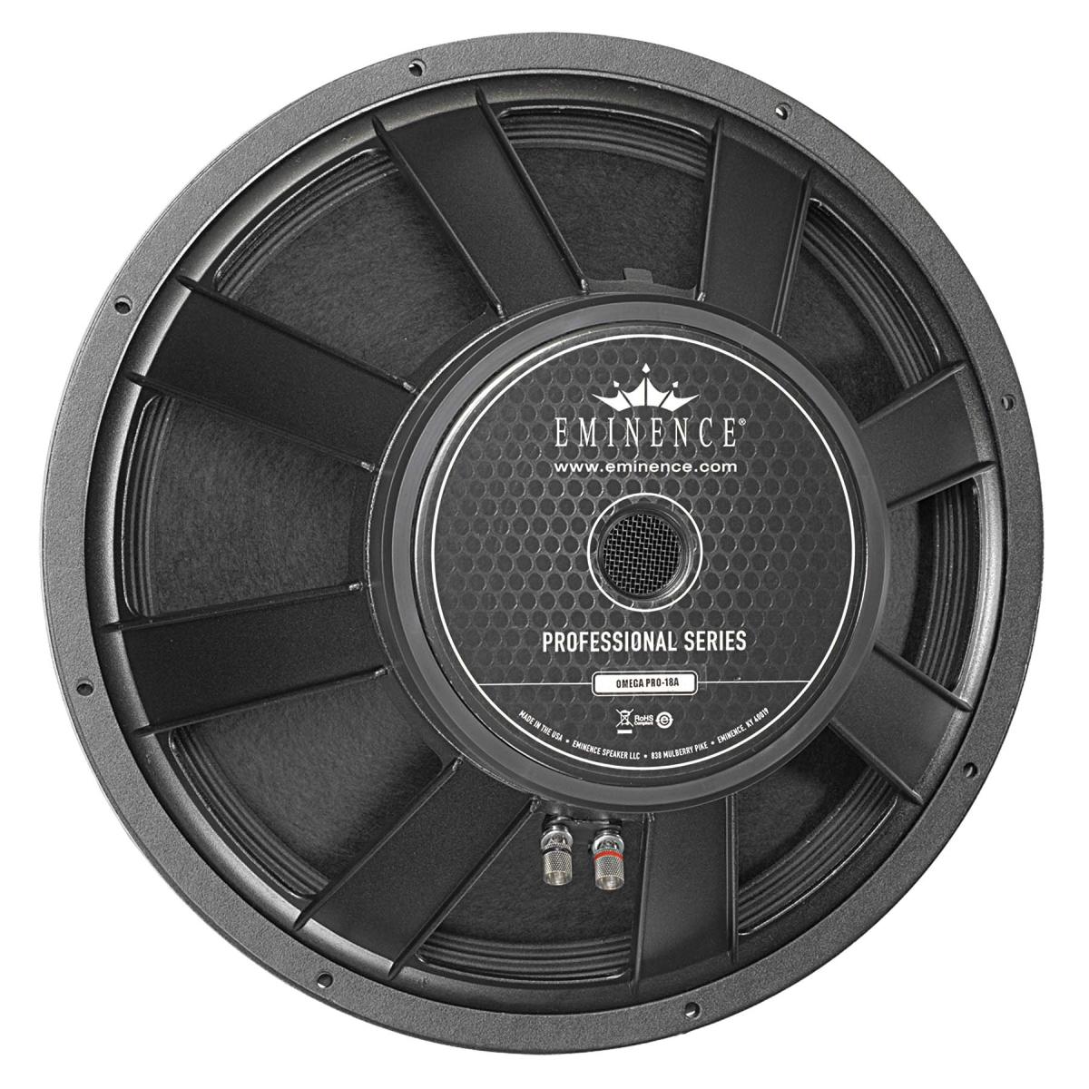 Eminence Omega Pro-18A - 18" Subwoofer, 800 Watt