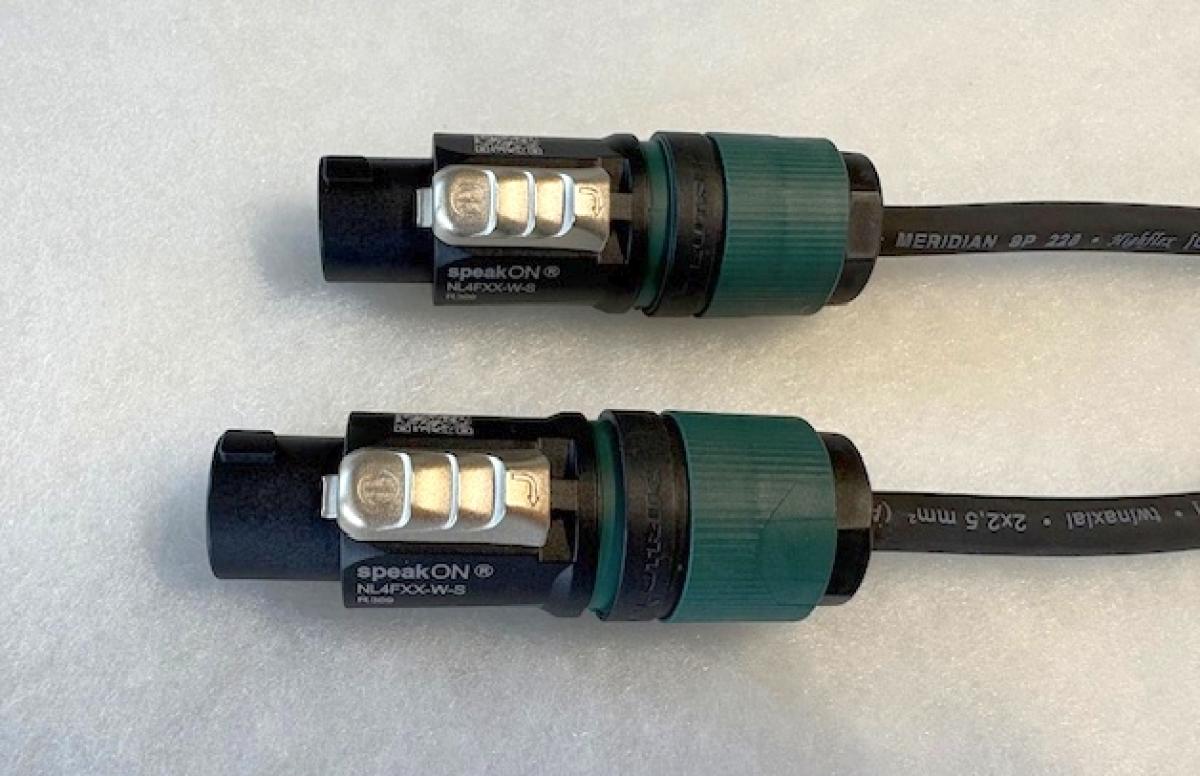 Lautsprecher-Kabel Speakon 4x2.5 10m