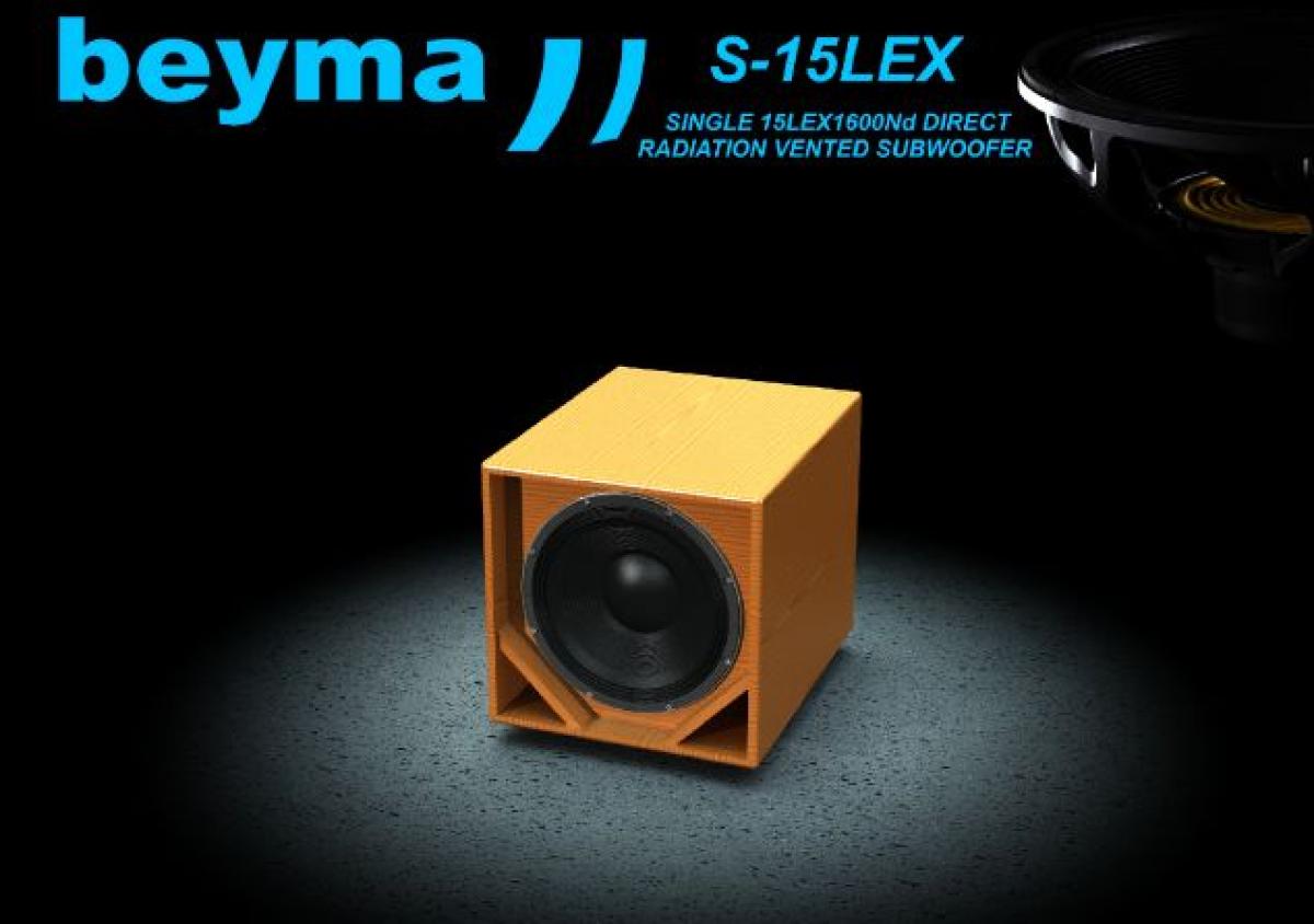 Multiplex Gehäuse für Beyma S-15LEX