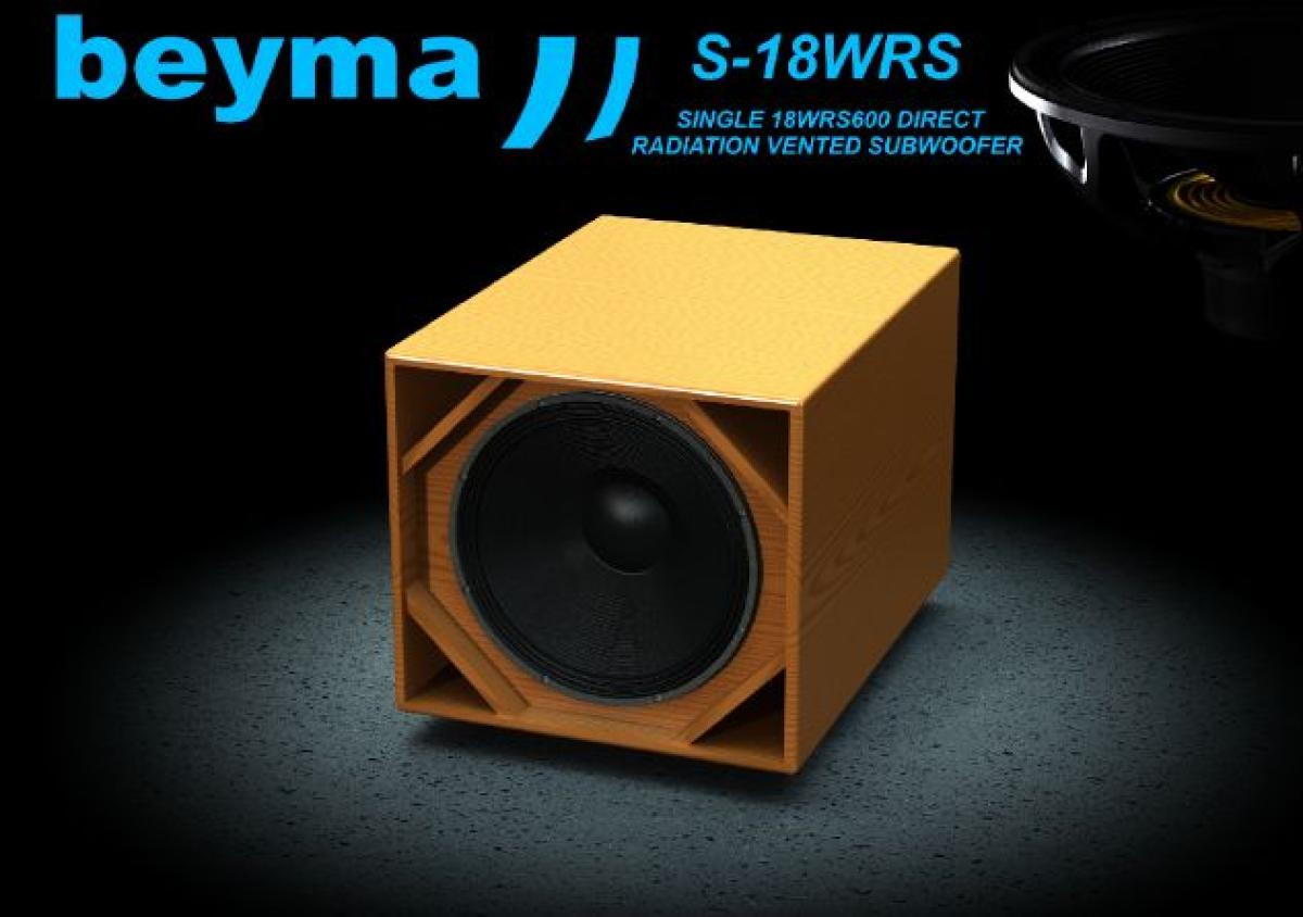 Multiplexgehäuse für Beyma 18WRS600