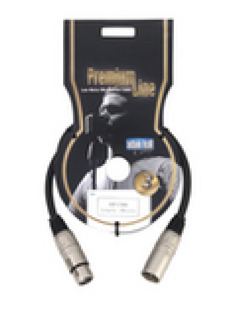 Premium Line XLR Mikrofonkabel 1 m