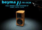 Beyma FR-10CM - Bausatz Full Range 2Wege System mit 10CMV2, CD-11Fe, TD194